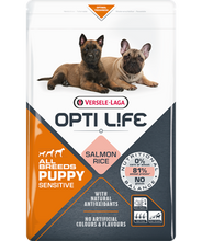 Load image into Gallery viewer, Opti life All breed sensitive puppy salmon
