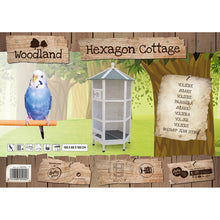 Load image into Gallery viewer, WOODLAND AVIARY HEXAGON COTTAGE