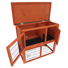 Load image into Gallery viewer, Woodland rabbit hutch raymond classic 104,2x52x92cm