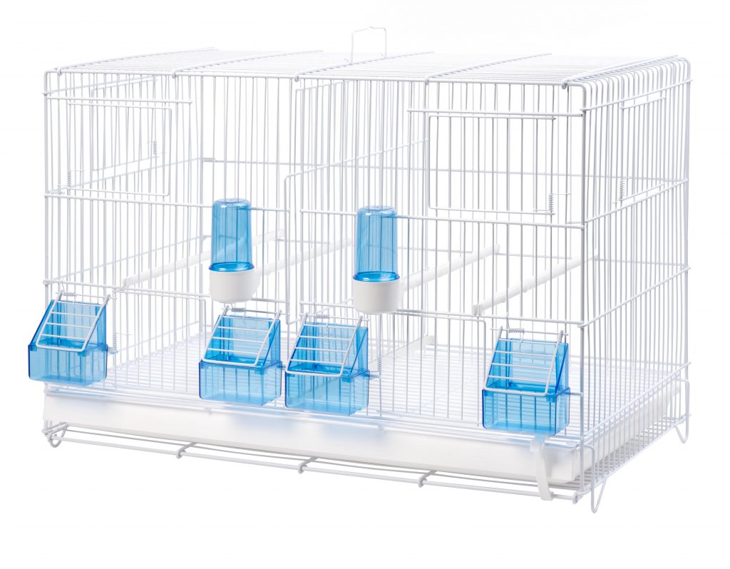 2GR 58cm bird brooder cage with iron sides