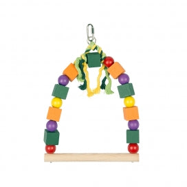 Wooden play swing