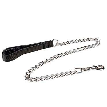 Padded handle chain lead