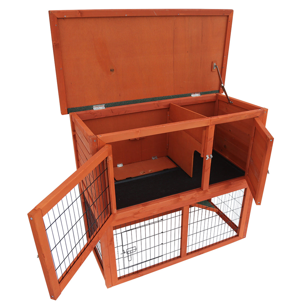 Woodland rabbit hutch raymond classic 104,2x52x92cm