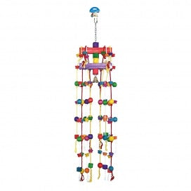 38cm rope and wooden cube carousel
