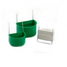 10 pack of Plastic twin hook D-cup